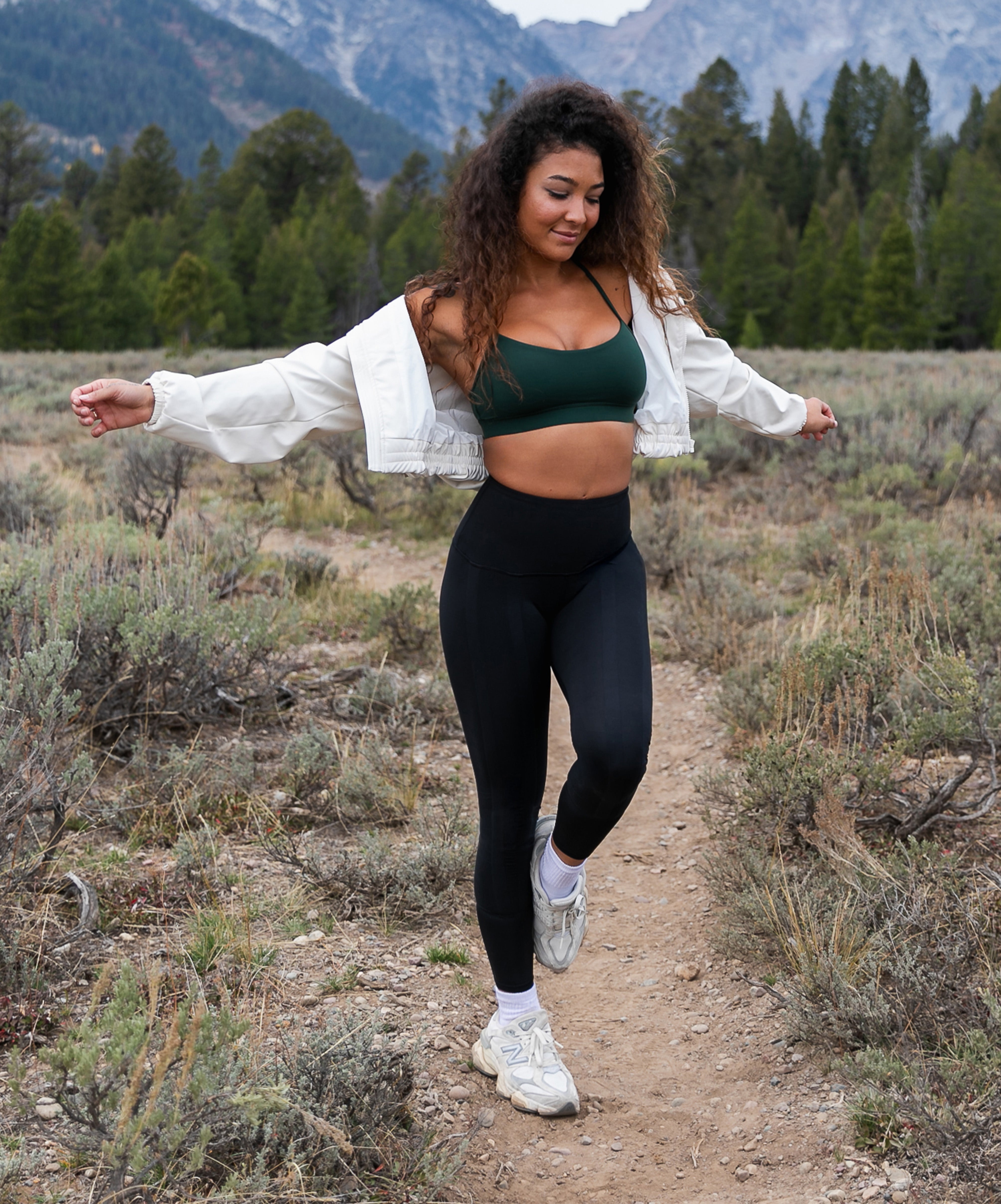 Women's Mid-Rise Resistance Leggings by Sweetflexx
